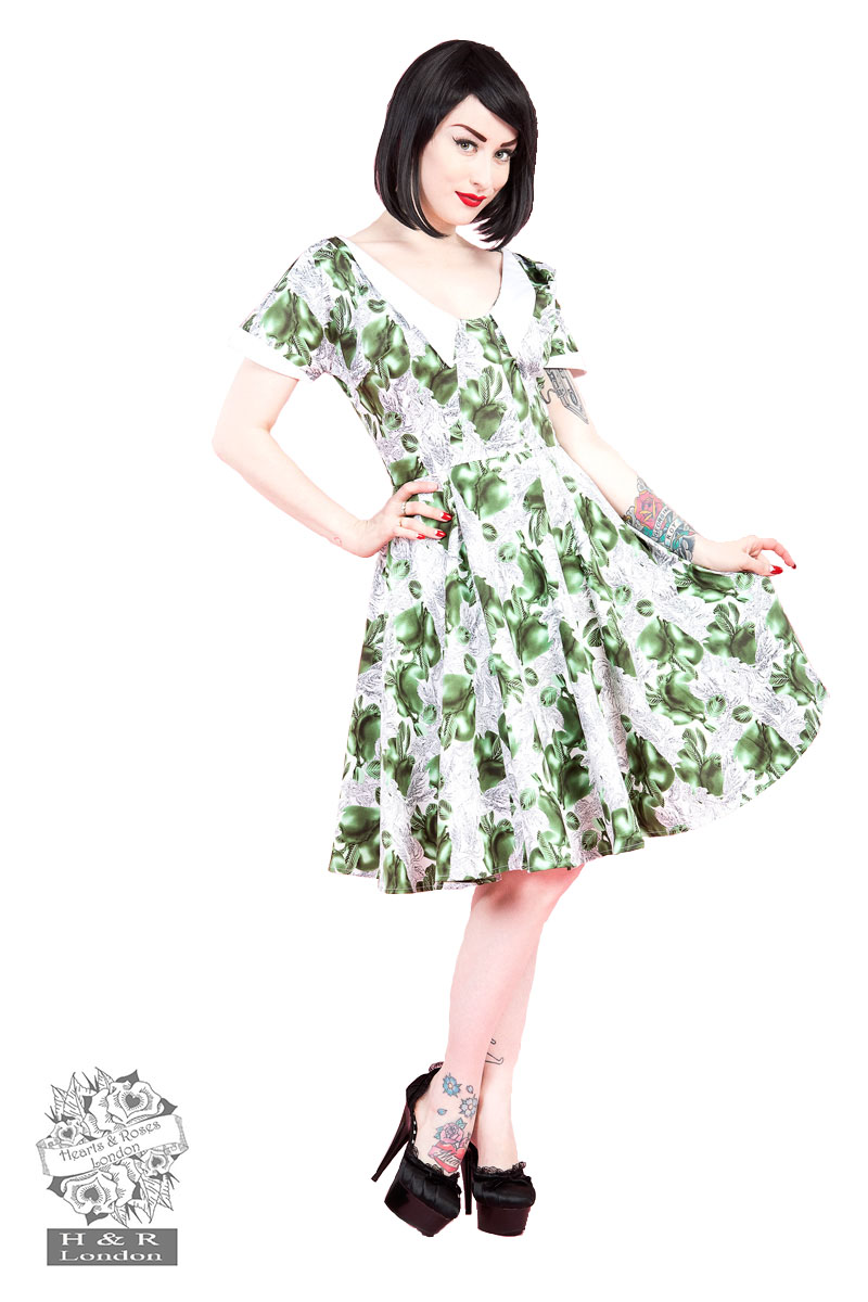 Green Pear Isabella Dress